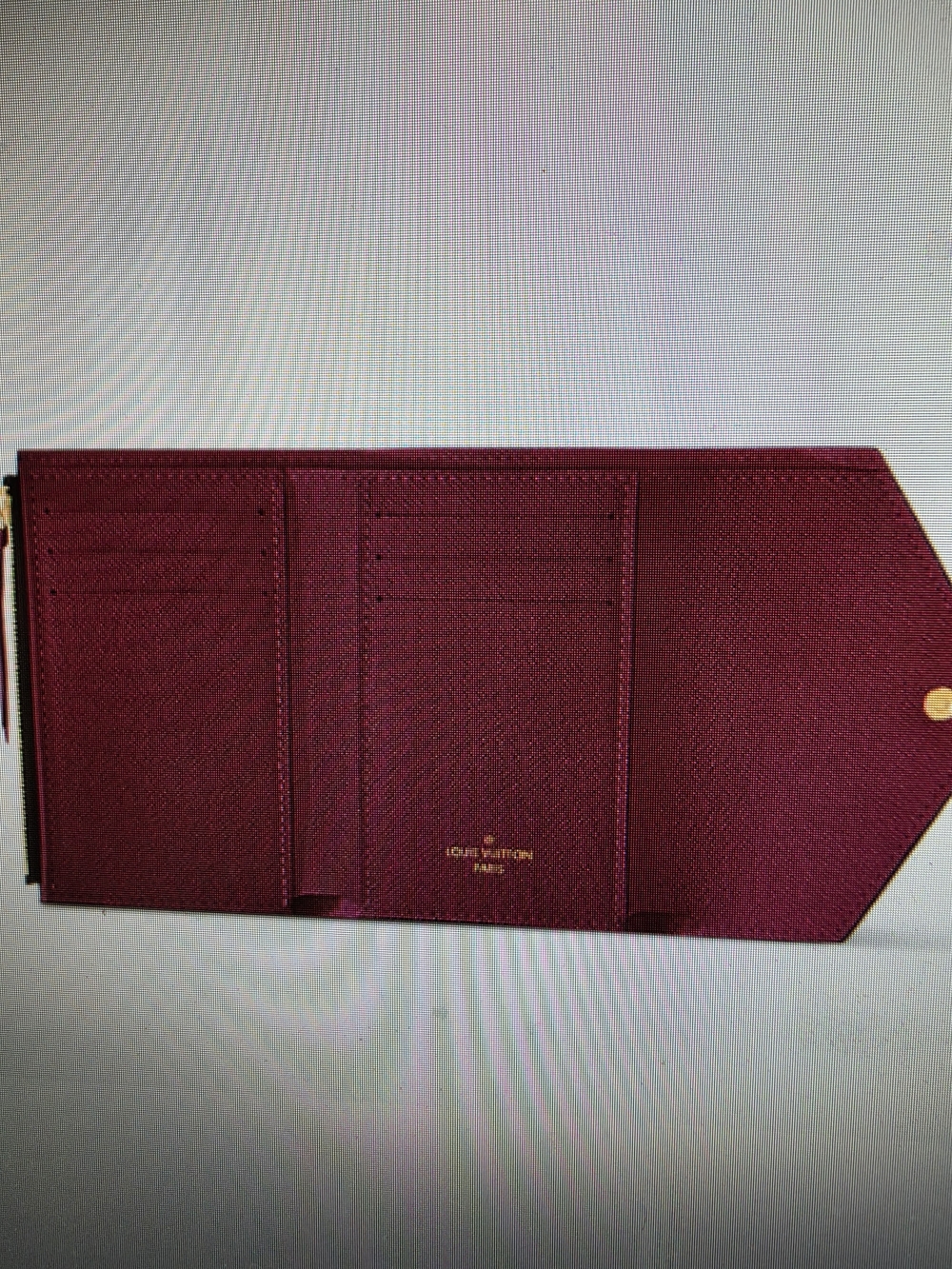 Louis Vuitton Monogram Compact Envelope Wallet in Brown with Gold Hardware - Picture 6 of 8